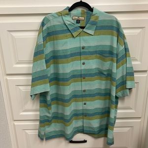 Tommy Bahama 2XL silk shirt, like new